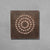Chocolate Flower Tile Tiles - Handmade